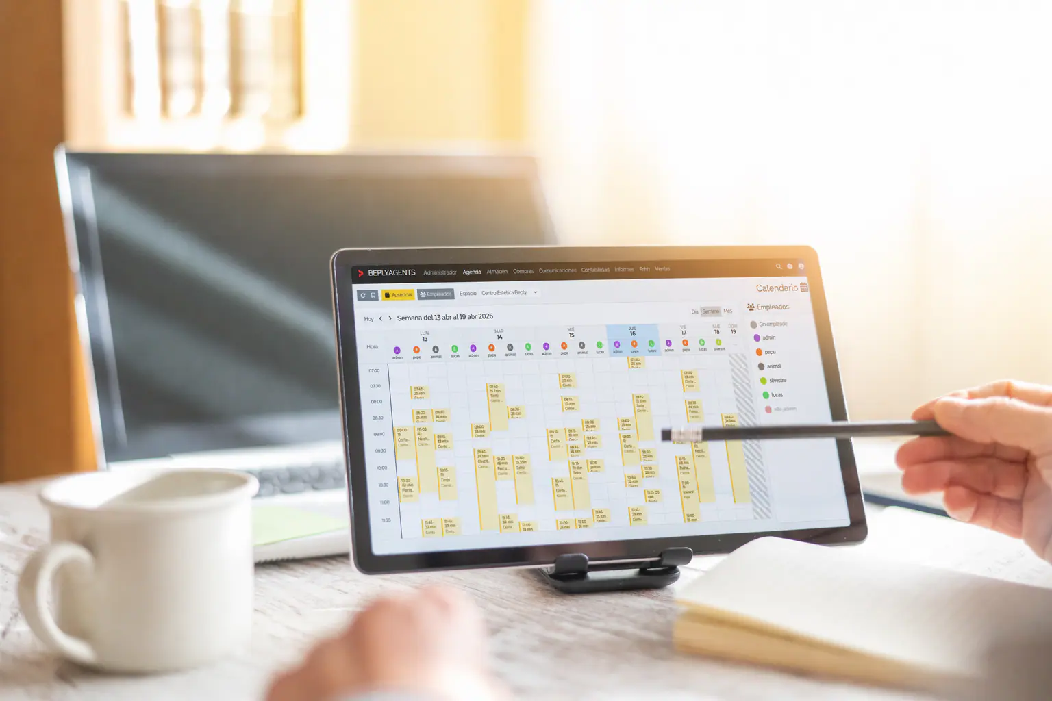 Agenda de citas y reservas online con Beply